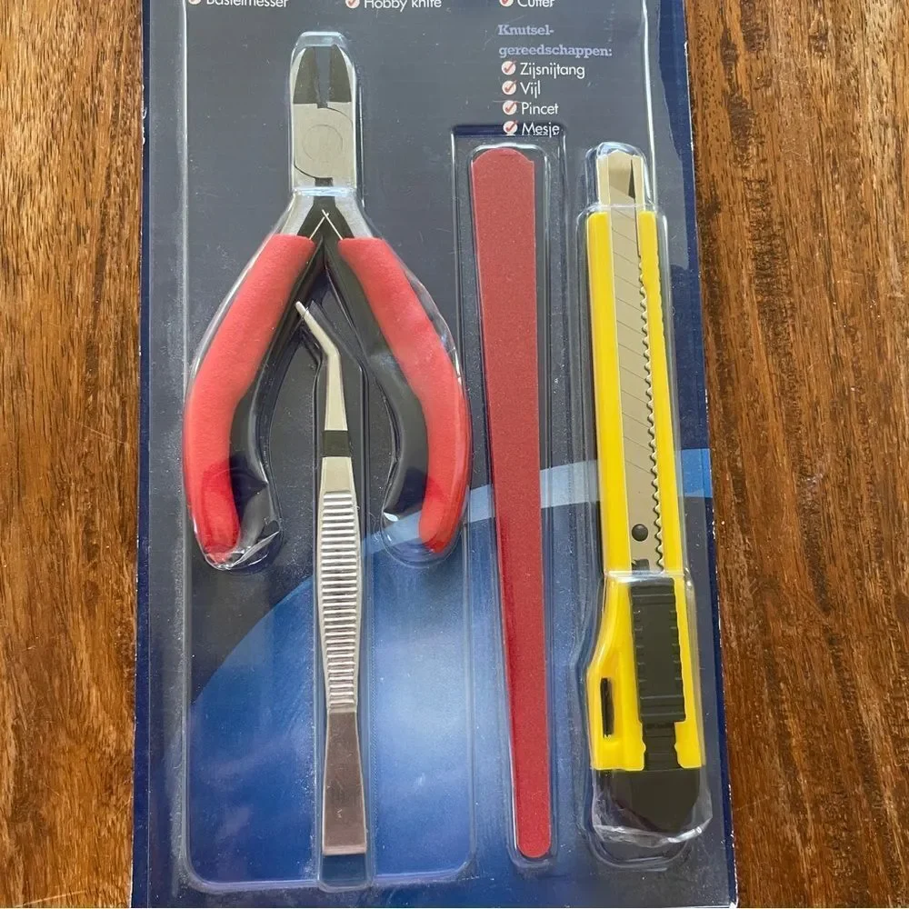 Revell Model-Set Plus with 4 Basic Tools Model Making Crafts